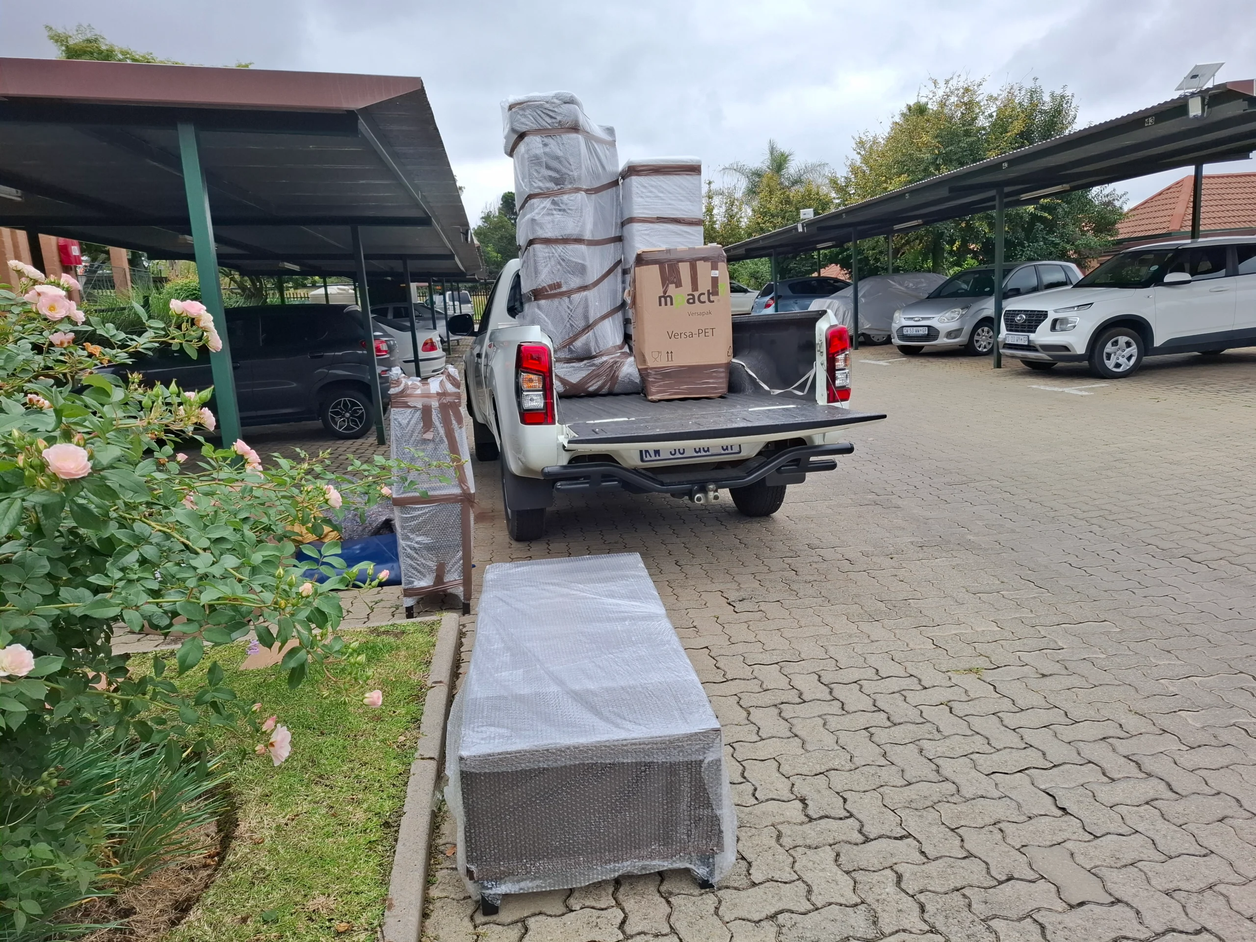 Packed things